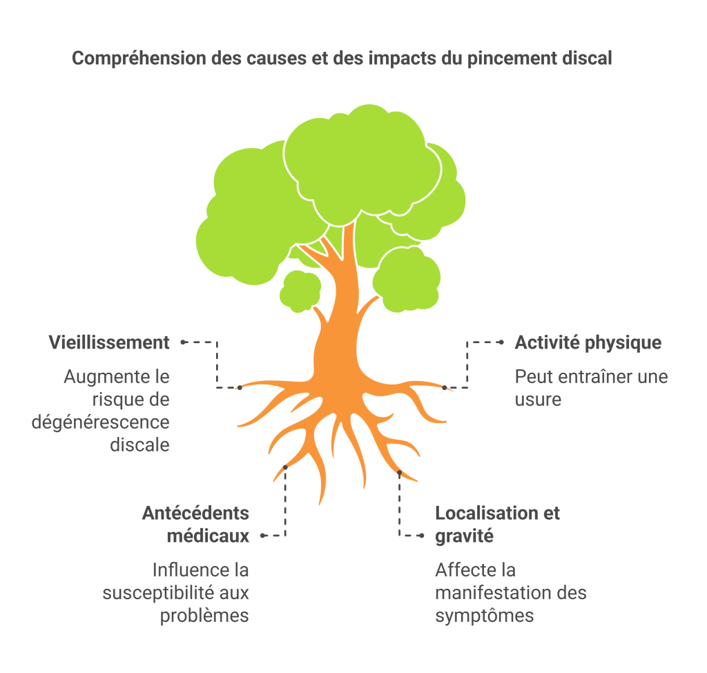 PINCEMENT DISCAL Décompression neurovertébrale