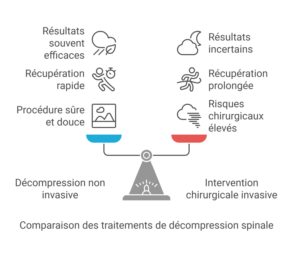 DÉCOMPRESSION NEUROVERTÉBRALE LOMBAIRE Décompression neurovertébrale